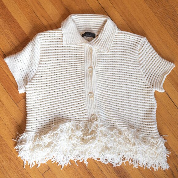 Zara Fringe Cardigan - Picture 1 of 12